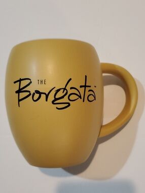 The Borgata Mug 20oz Borgata Casino Mug Yellow Black